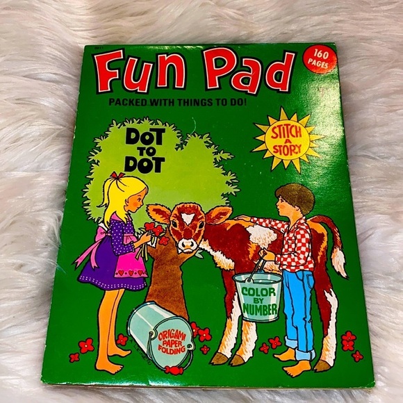 Vintage Fun Pad Book - Picture 1 of 8